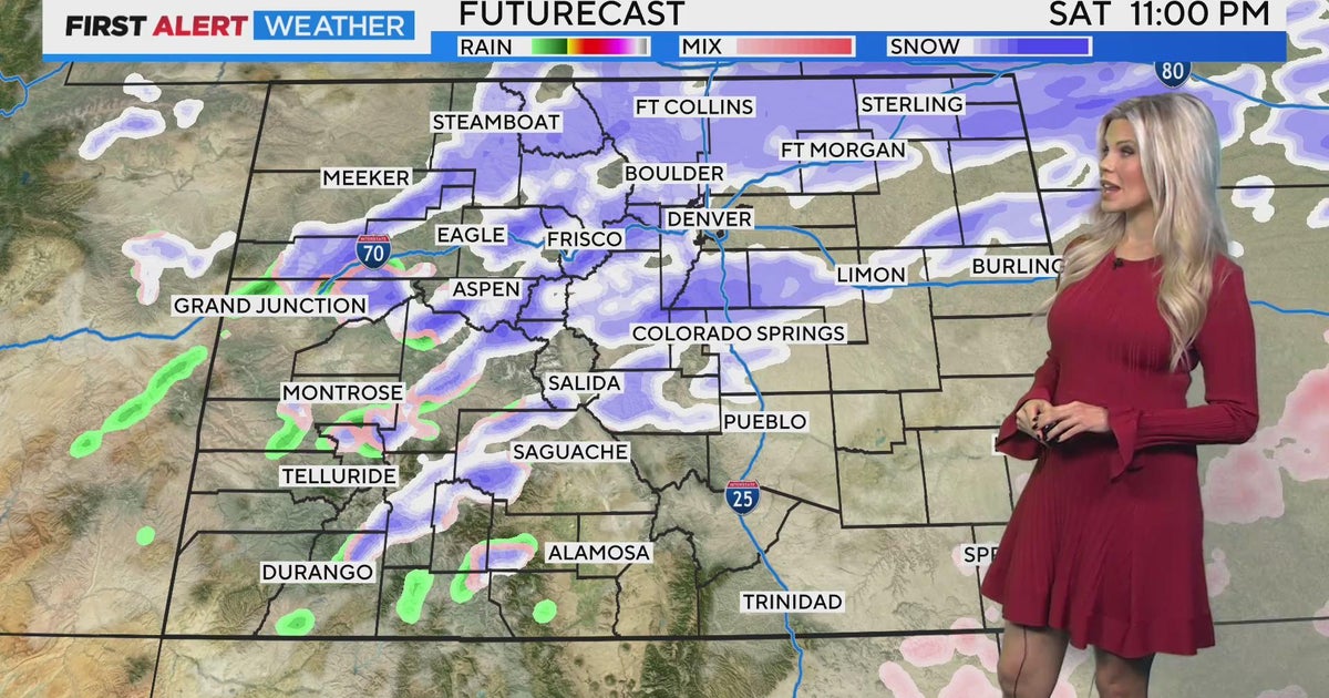 Snow And Cold Are Coming Quickly - CBS Colorado