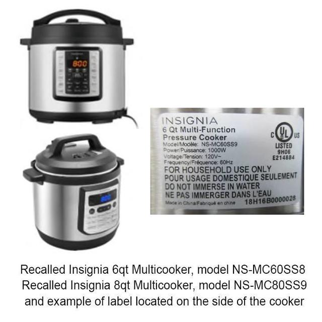 Best Buy Recalls Nearly 1 Million Pressure Cookers Due to Burn Risk