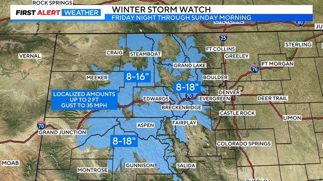 Crews prepare for winter driving conditions across Colorado ahead of major  snowstorm - CBS Colorado