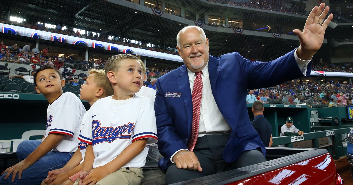 The voice behind the Rangers - CBS Texas