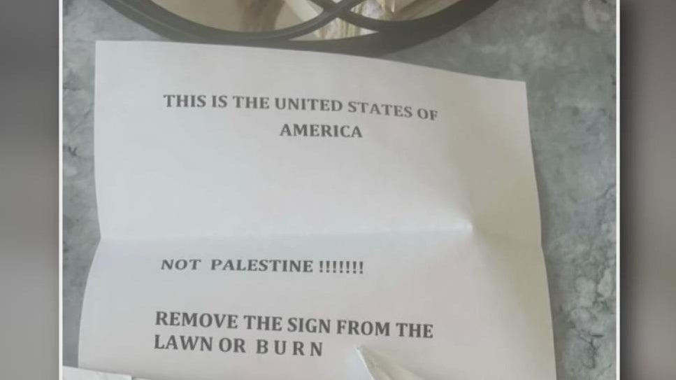 Chicago area family gets threatening note over 
