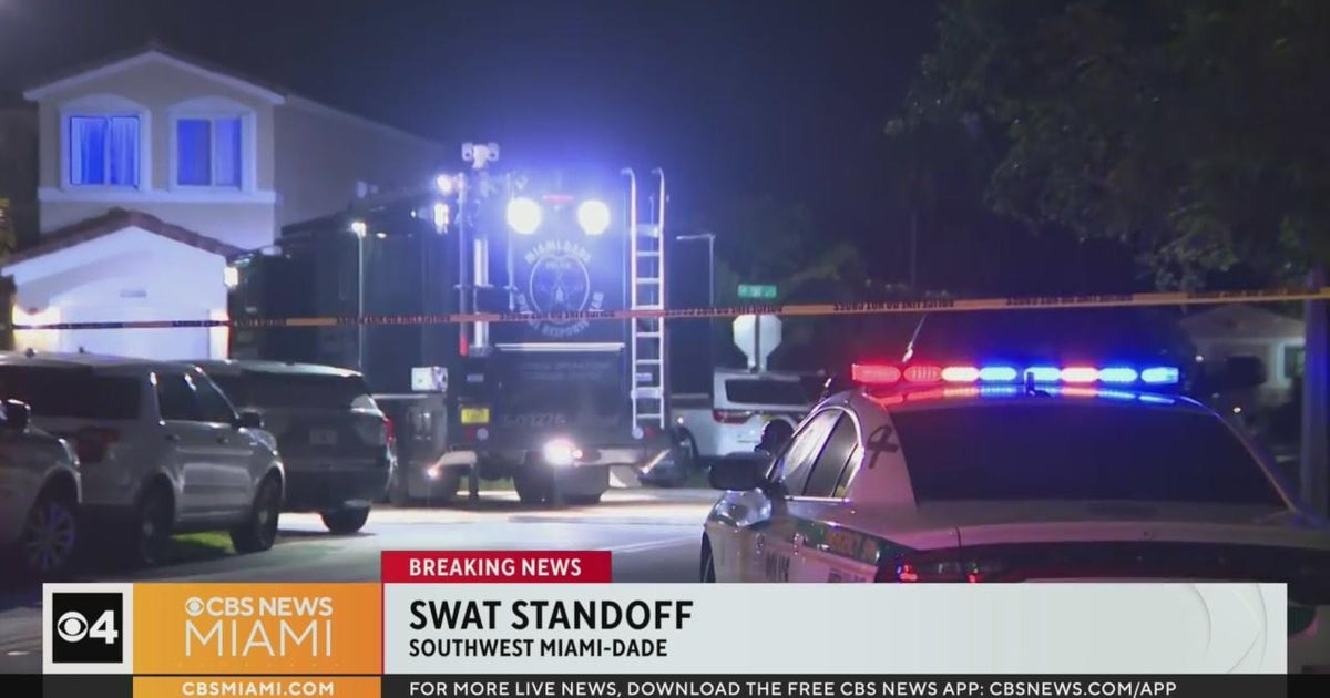 Law enforcement standoff in SW Miami-Dade with barricaded woman Law enforcement standoff in SW Miami-Dade with barricaded woman