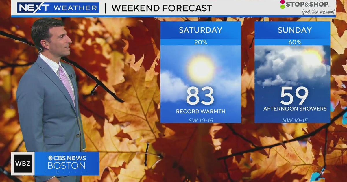 Next Weather: WBZ Forecast For October 26