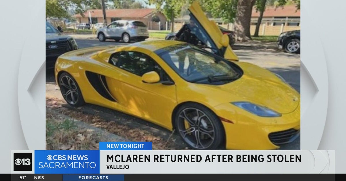Stolen supercar recovered in the Bay Area