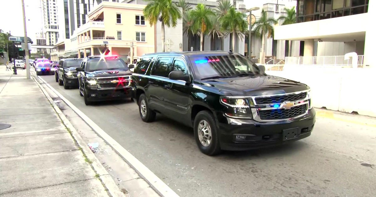 Previous President Donald Trump in Miami Tuesday
