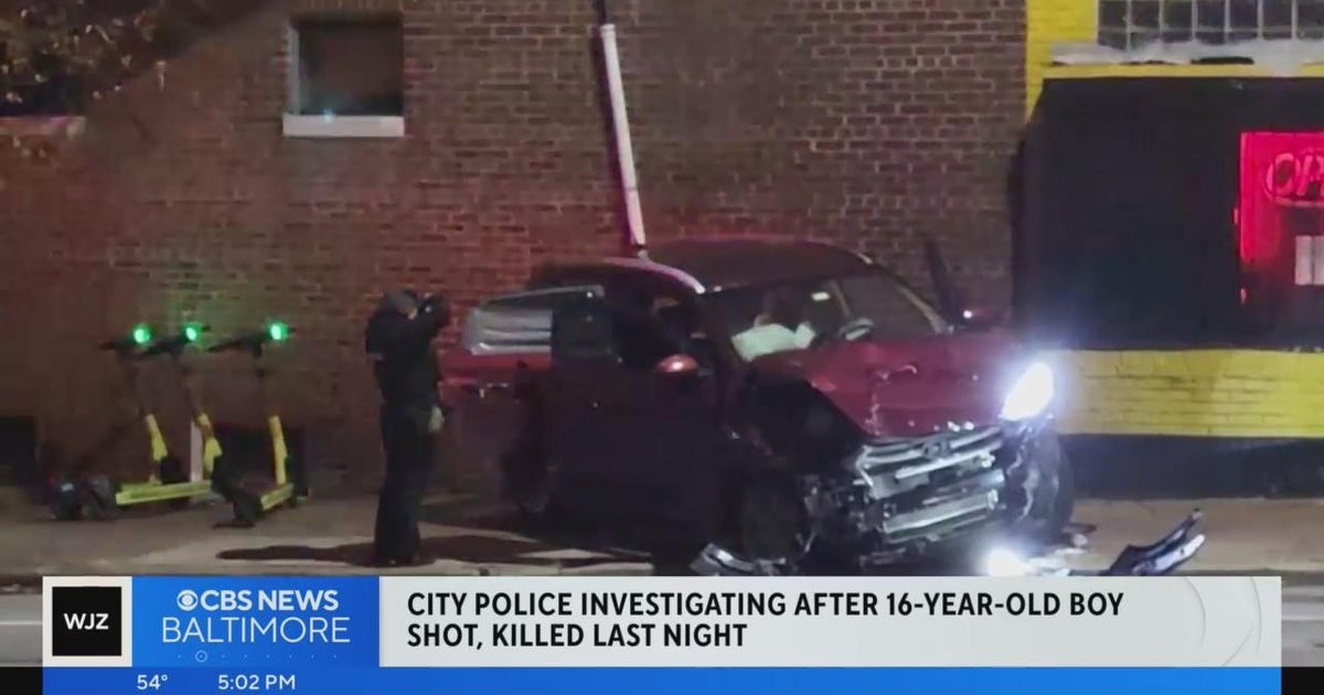 Teen, 16, killed in Northeast Baltimore shooting - CBS Baltimore