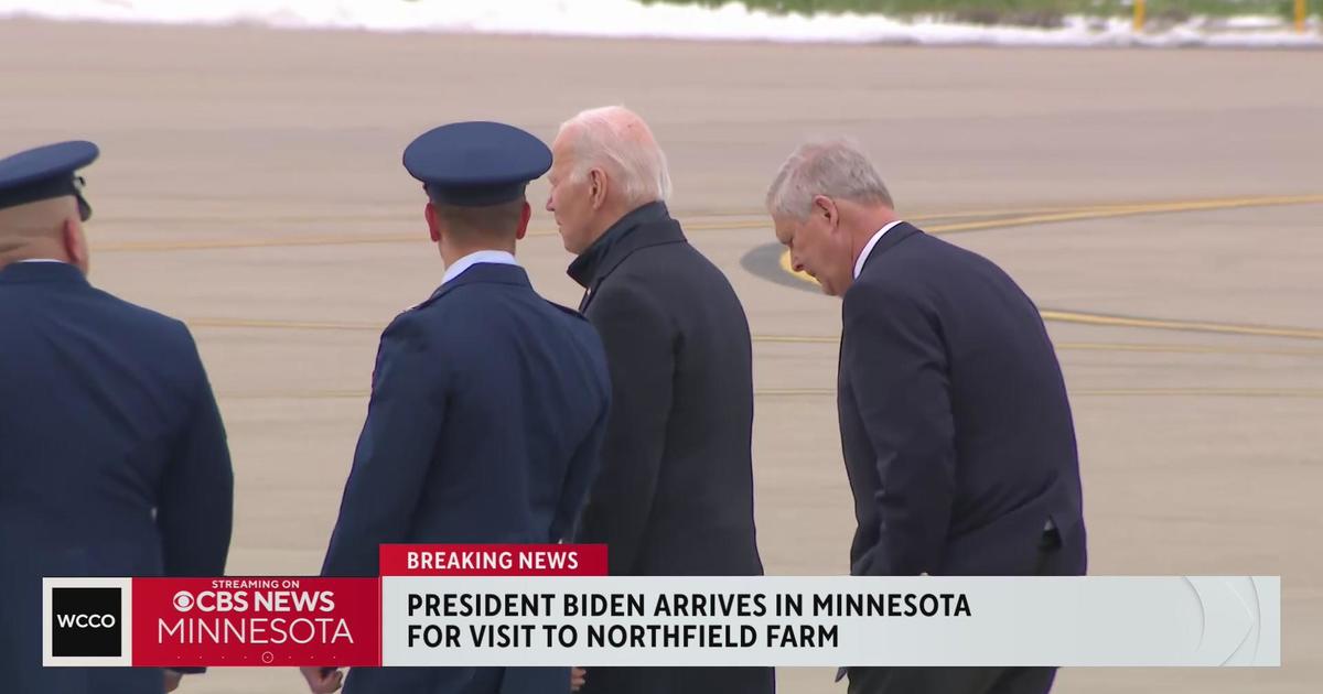 President Biden lands at MSP Airport