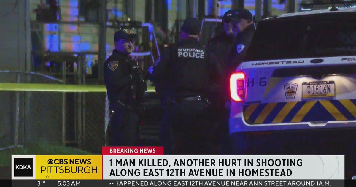 1 dead, another injured in Homestead shooting - CBS Pittsburgh