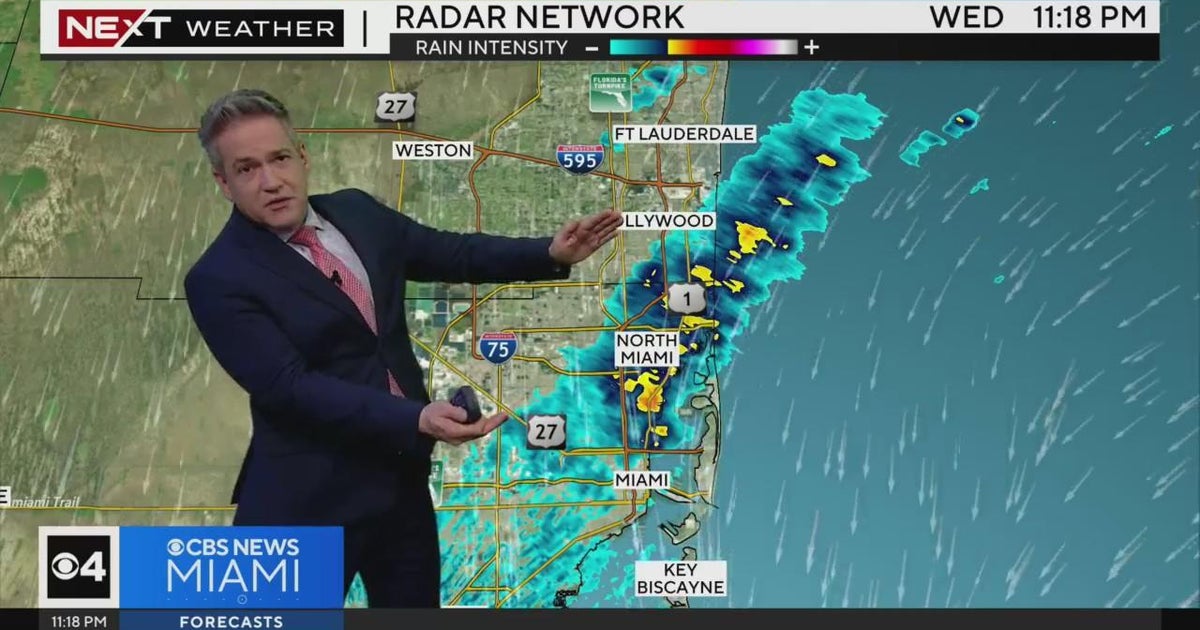 NEXT Weather forecast for Wednesday 11/1/23 11PM - CBS Miami