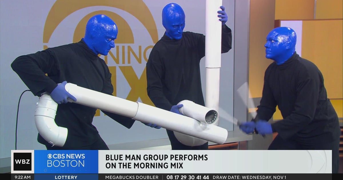 Blue Man Group performs live on the Morning Mix! - CBS Boston