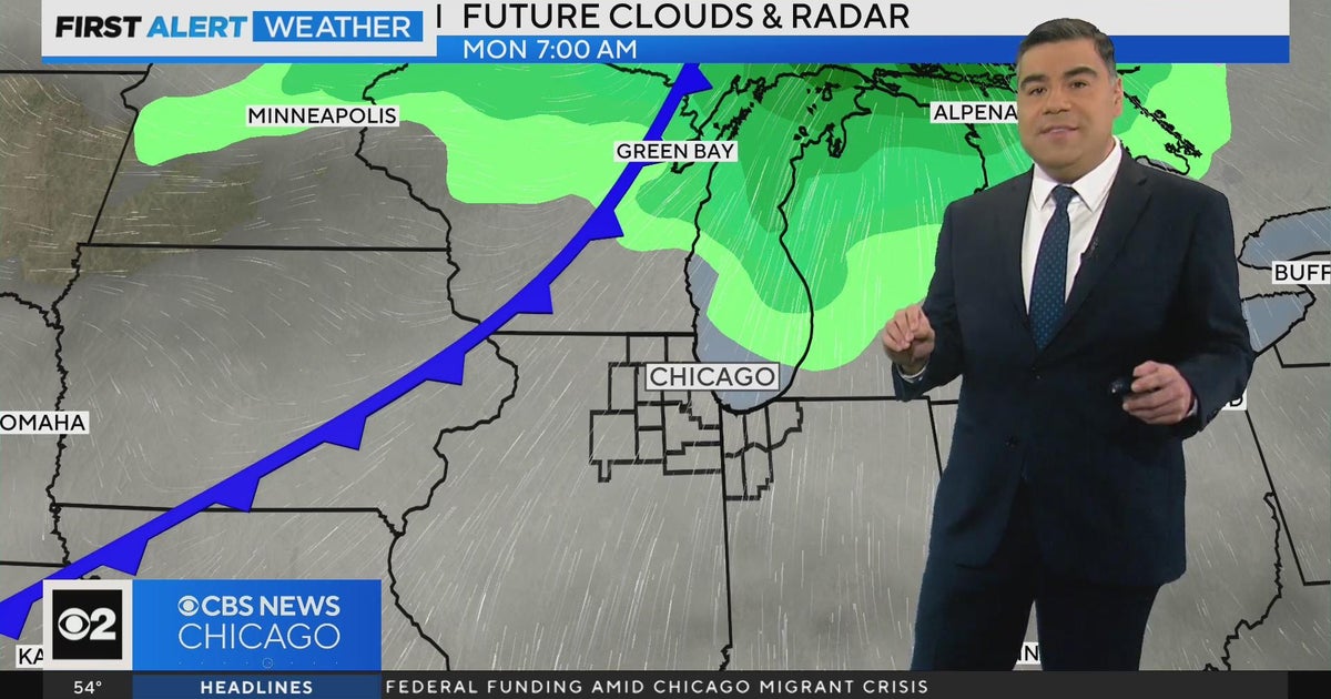 Chicago First Alert Weather: Clouds linger into the weekend - CBS Chicago