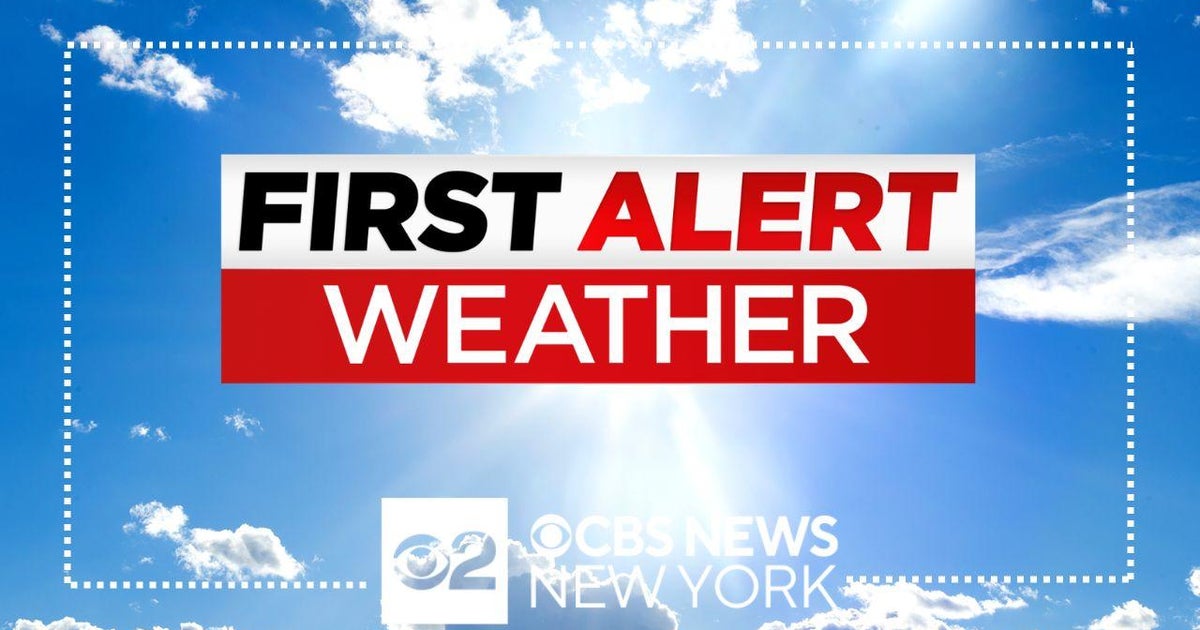 First Alert Weather: Good weekend to give back - CBS New York