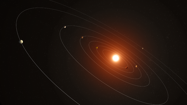 La NASA révèle 7 nouvelles planètes