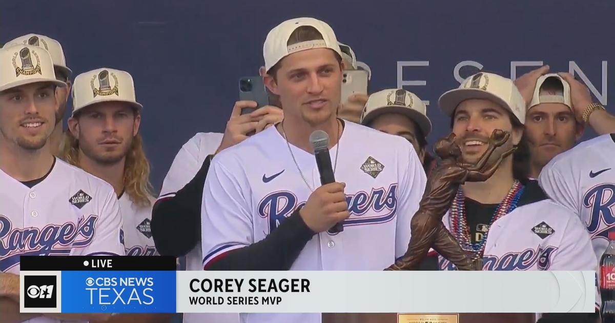 World Series MVP Corey Seager only has one thing to say during his ...