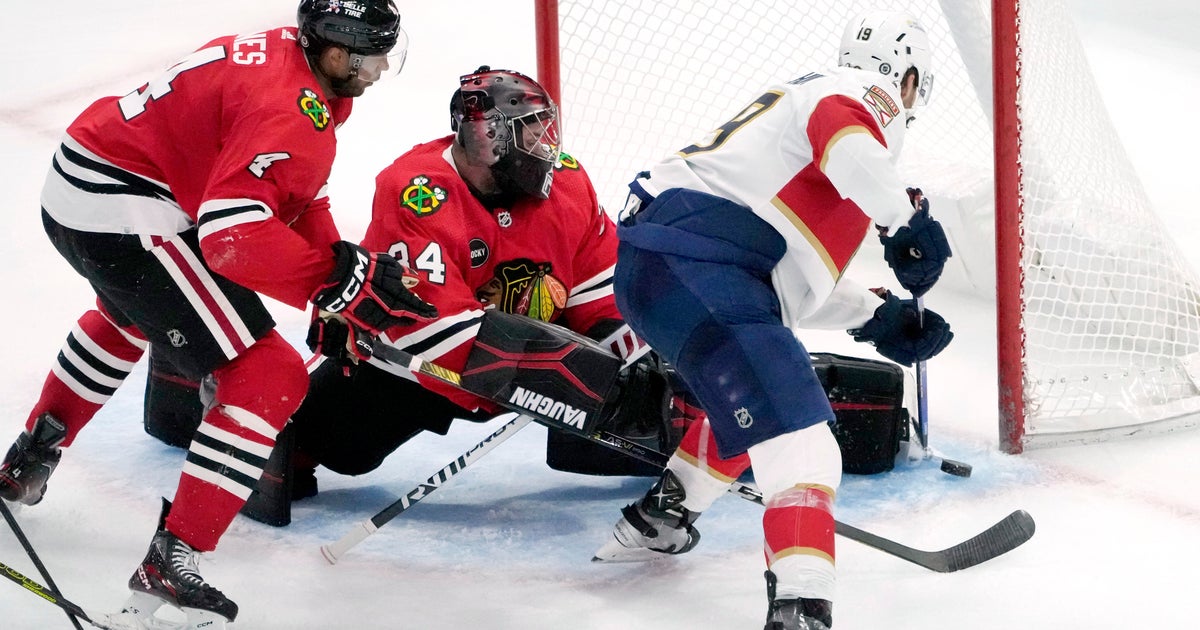 Bedard scores and Mrazek helps make 38 saves as Blackhawks defeat Panthers 5-2 Bedard scores and Mrazek helps make 38 saves as Blackhawks defeat Panthers 5-2