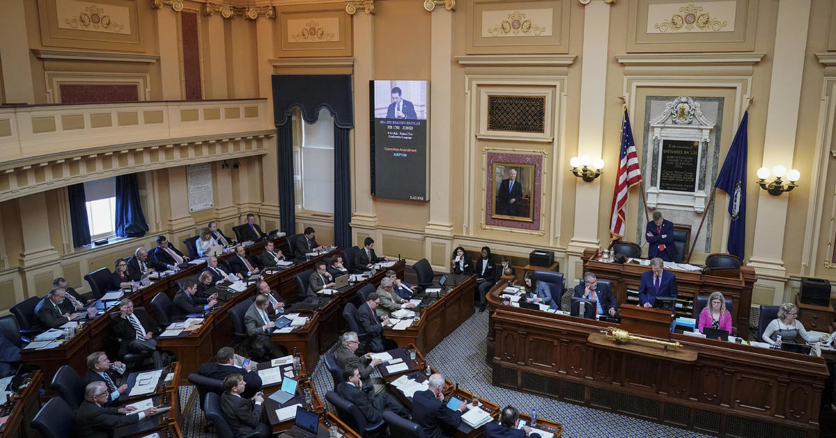 Законодателният орган на щата Вирджиния е на гласуване във вторник