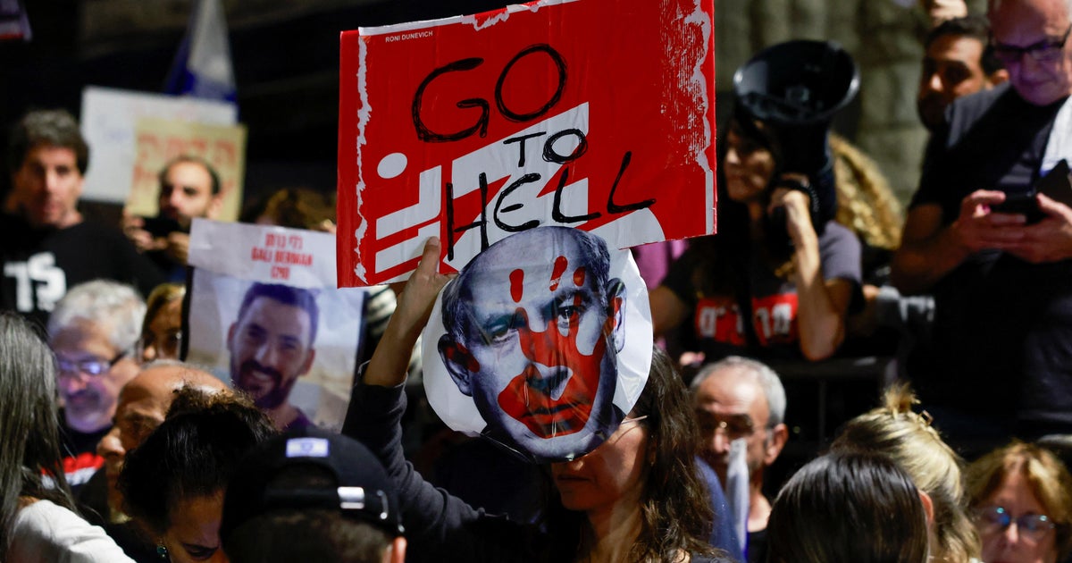 Netanyahu faces rising anger from within Israel after Hamas attack  CBS News Netanyahu faces rising anger from within Israel after Hamas attack  CBS News