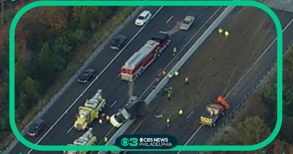 I-95 northbound in Wilmington closed after dump truck crash - CBS ...