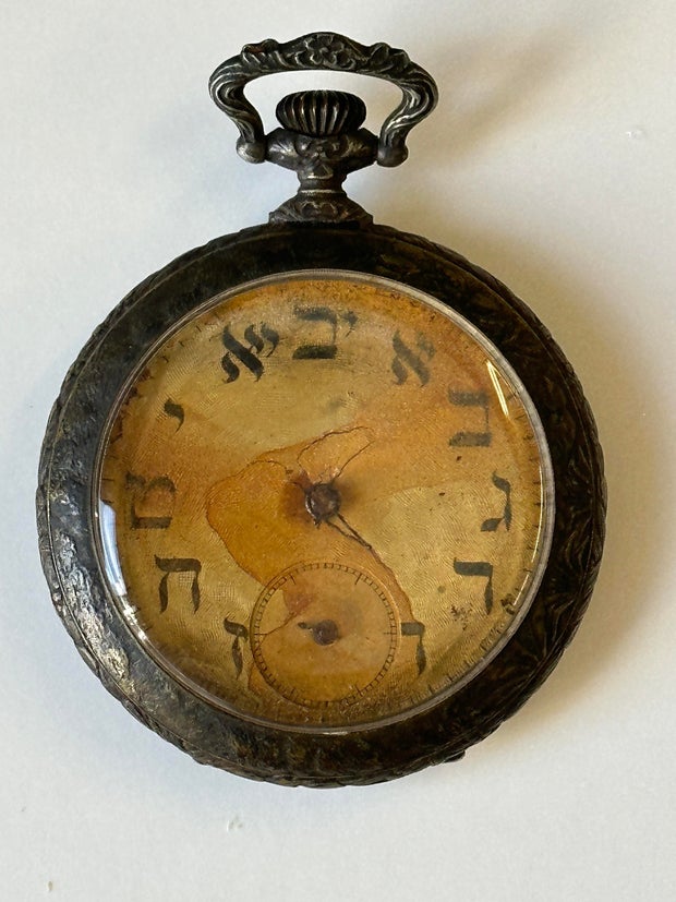 A pocket watch recovered from a Titanic victim was sold at auction in the U.K.
