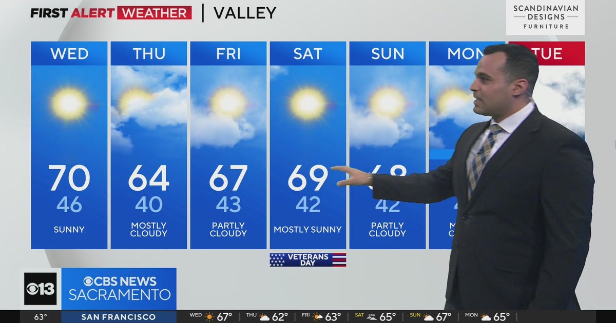 Tuesday evening forecast: November 7, 2023