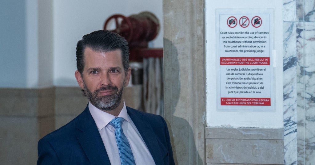 Donald Trump Jr. to be defense's first witness in New York fraud trial