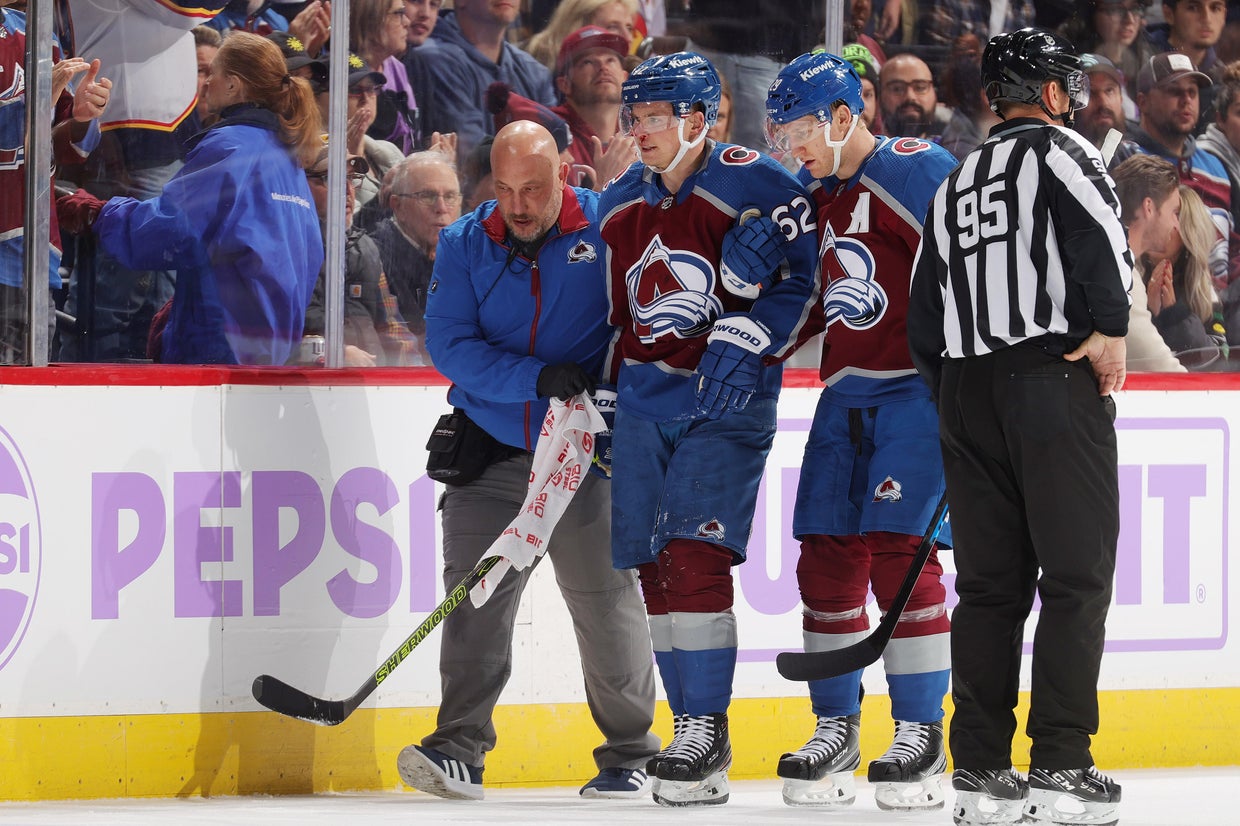 Artturi Lehkonen hurt, Colorado Avalanche forward "alert, responsive