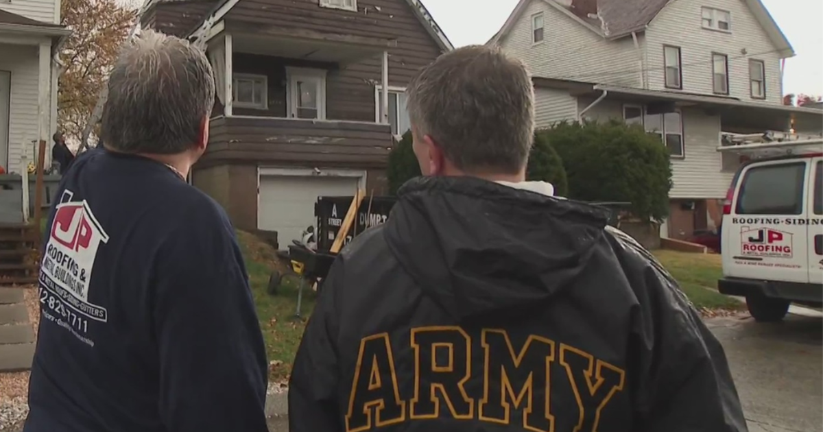 On A Positive Note: Pittsburgh-area veteran gets new roof