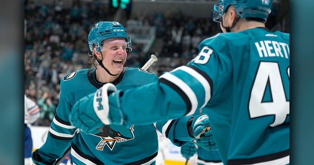 Sharks win 2nd straight game, beat slumping Oilers CBS San Francisco