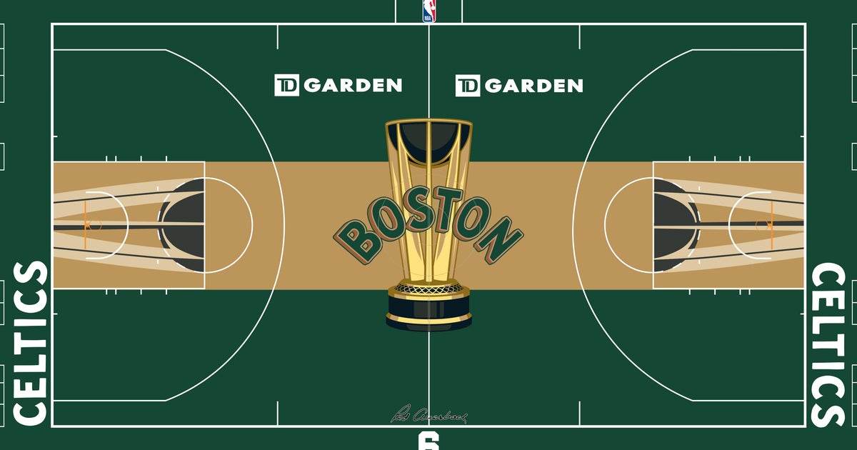 Get your first look at Celtics #39 special in season tournament home court Get your first look at Celtics #39 special in season tournament home court