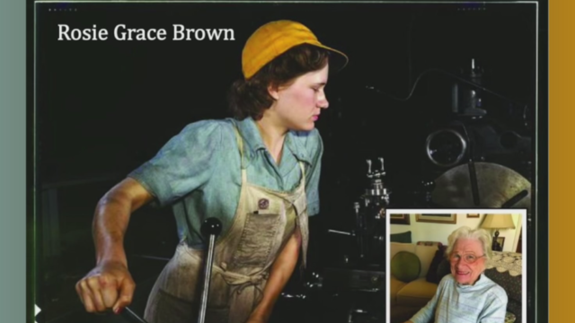 Grace Brown, Rosie the Riveter 