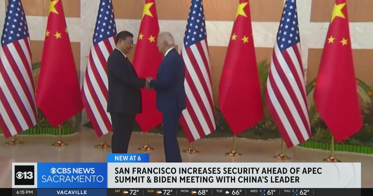 San Francisco increases security ahead of APEC Summit, Biden meeting with  China's leader - CBS Sacramento