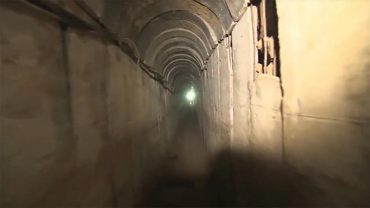 Hamas' tunnels: Piercing a battleground beneath Gaza - CBS News