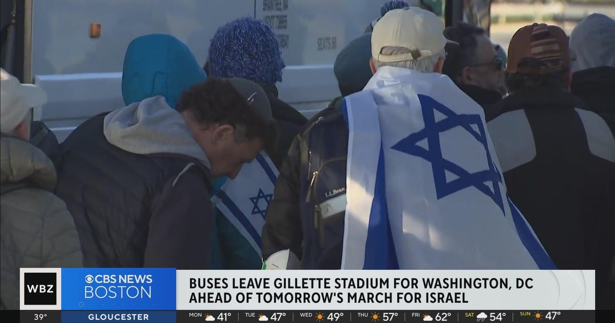 Hundreds from Massachusetts head to Washington for "March for Israel ...