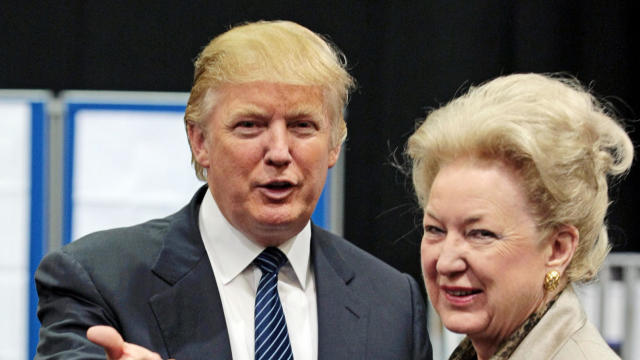 Maryanne Trump Barry and Donald Trump in 2008 