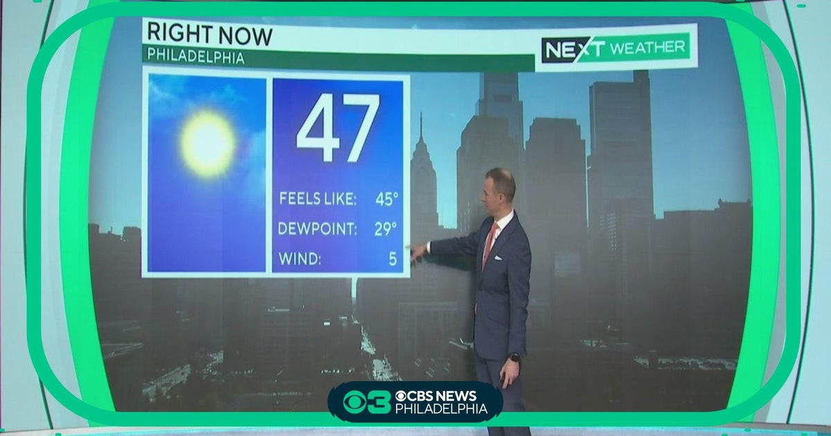 NEXT Weather: Philly's First Freeze - CBS Philadelphia