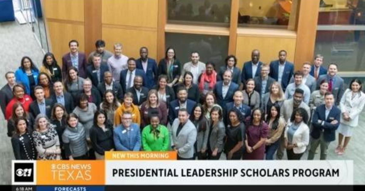 Presidential leadership scholars program CBS Texas