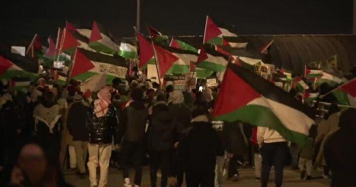 Crowd gets contentious during Staten Island rally calling for ceasefire ...