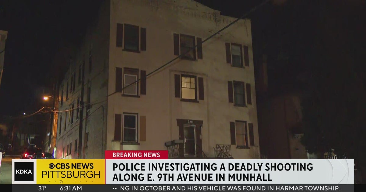 Police investigating deadly shooting in Munhall - CBS Pittsburgh