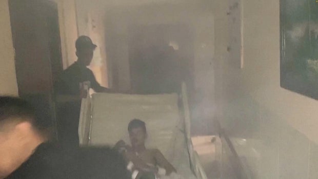 A view of damages inside Al Shifa hospital following Israeli raid, amid the ongoing conflict between Israel and the Palestinian group Hamas, in Gaza City