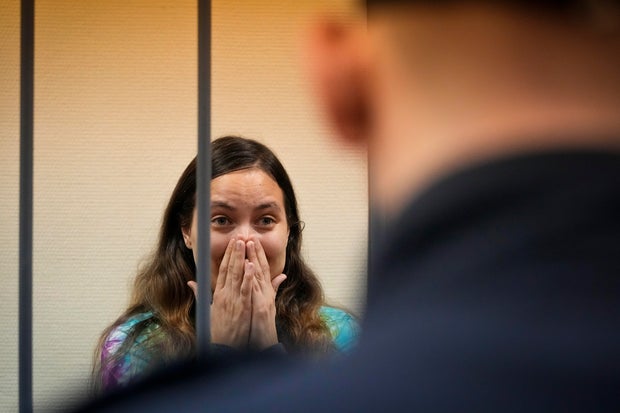 Russian artist sentenced to 7 years for antiwar protest at supermarket