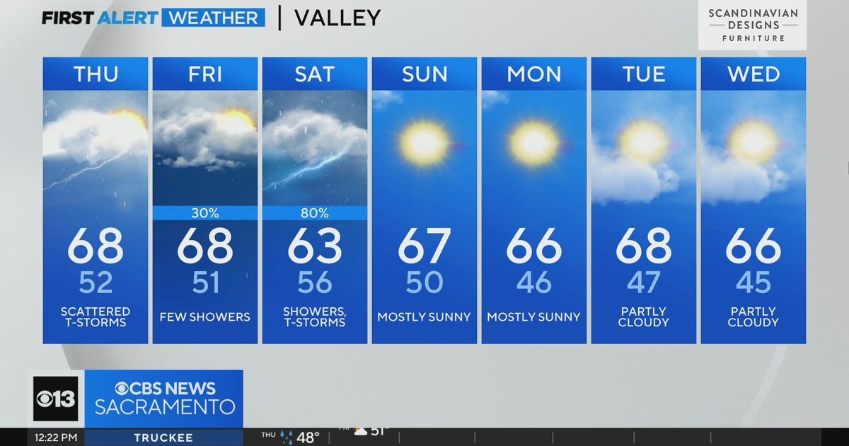Thursday afternoon weather forecast - Nov. 16, 2023