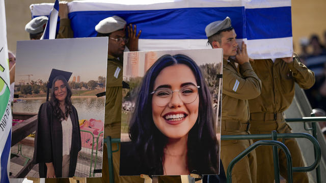 Memorial Held For Noa Marciano, Israeli Soldier Taken Hostage On Oct 7 