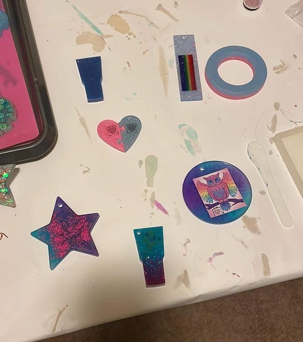 Jacob's Ladder QR Code Keychains