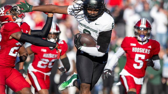 APTOPIX Michigan St Indiana Football