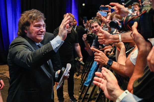 ARGENTINA-ELECTION-RUNOFF-RESULTS-MILEI