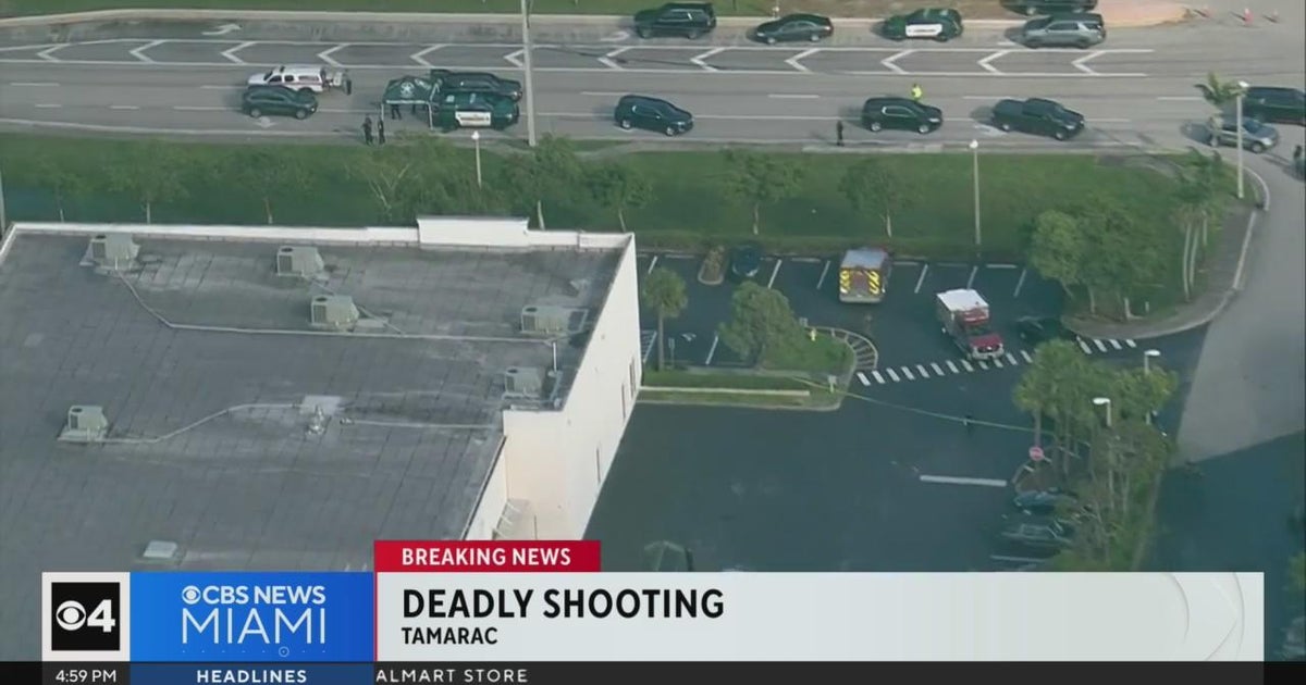 Broward sheriff investigating fatal shooting of man in Tamarac - CBS Miami