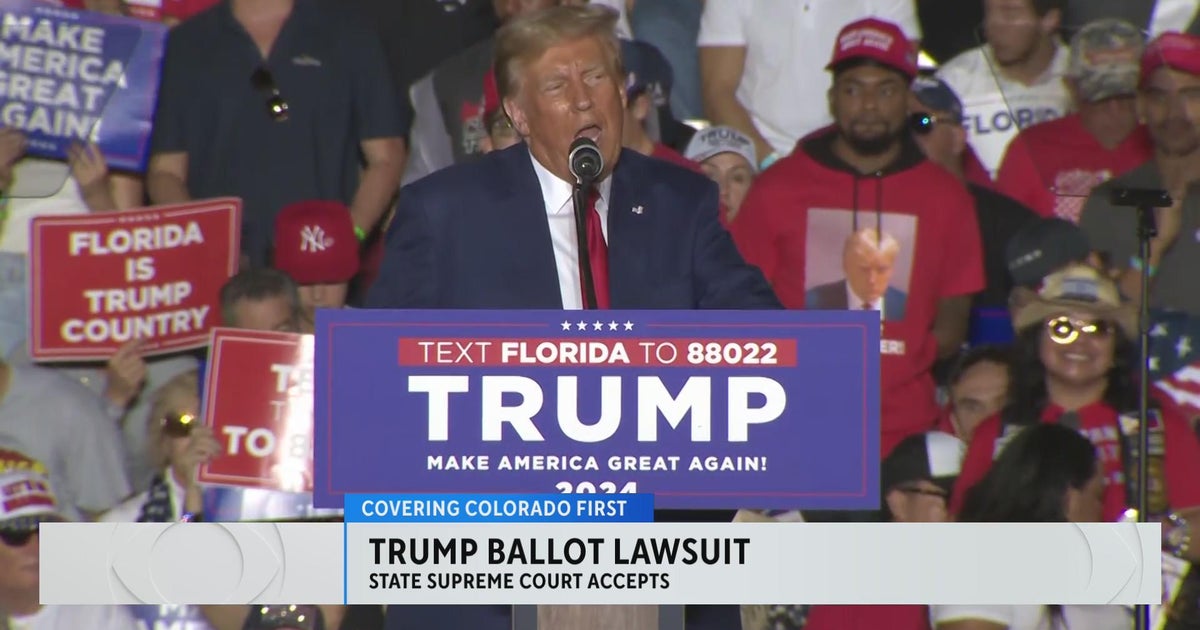 Colorado Supreme Court takes up Trump ballot case - CBS Colorado