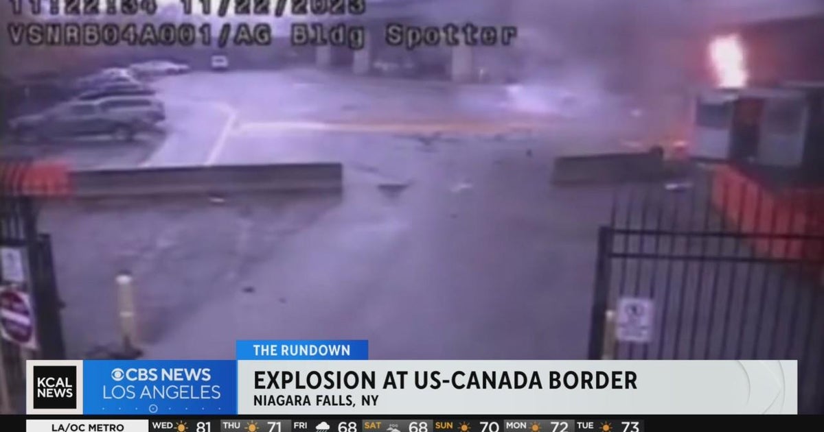 Car explosion at us canada border 5 freeway closure human remains