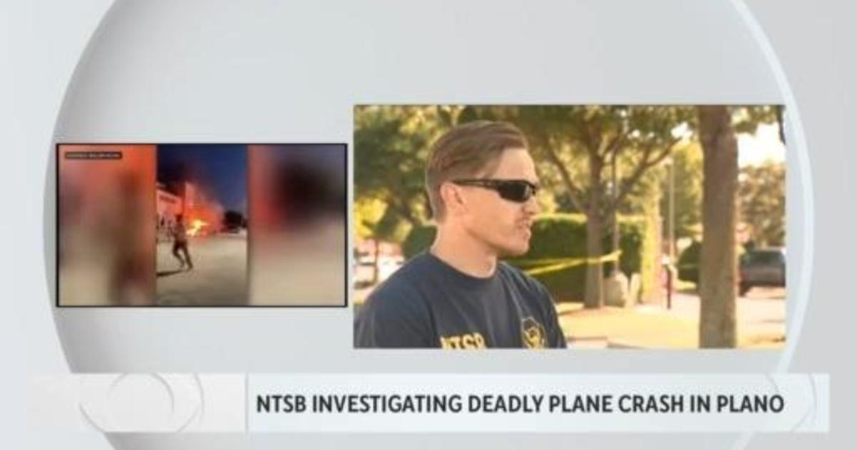 NTSB shares updates on Plano plane crash investigation CBS Texas