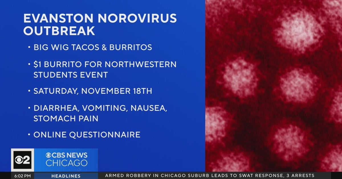 Norovirus outbreak reported in Evanston - CBS Chicago